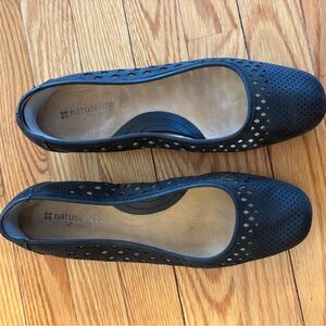 Naturalizer Women's Perforated Black Loafers